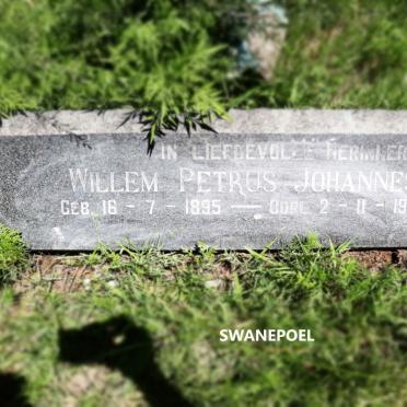 SWANEPOEL Willem Petrus Johannes 1895-1956 &amp; Christina Frederika Maria DE WILZEM 1907-1966 _1