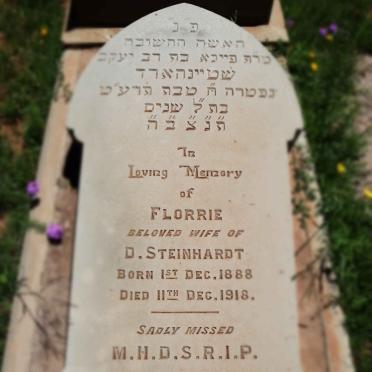 STEINHARDT Florrie 1888-1918