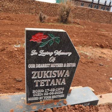 TETANA Zukiswa 1970-2024