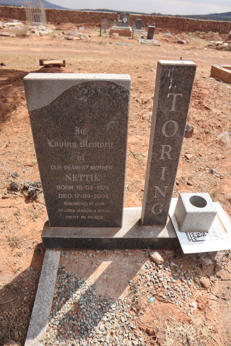 TORING Nettie 1974-2004