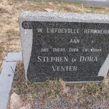VENTER Stephen & Dora