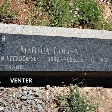 VENTER Henry 1904-1966 & Martha Louisa VAN HEERDEN 1902-1970 _2