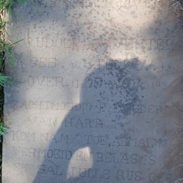 VENTER Rudolf G. 188?-193?
