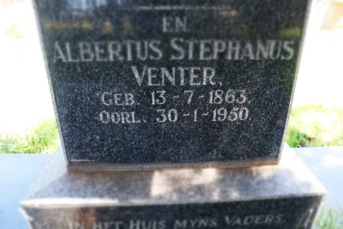 VENTER Elizabeth Jacoba nee HATTINGH 1865-1915 :: VENTER Martje nee HATTINGH 1873-1941