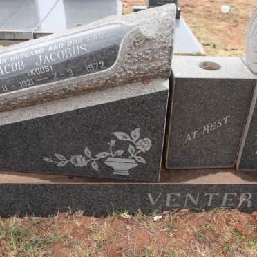VENTER Jacob Jacobus 1921-1972