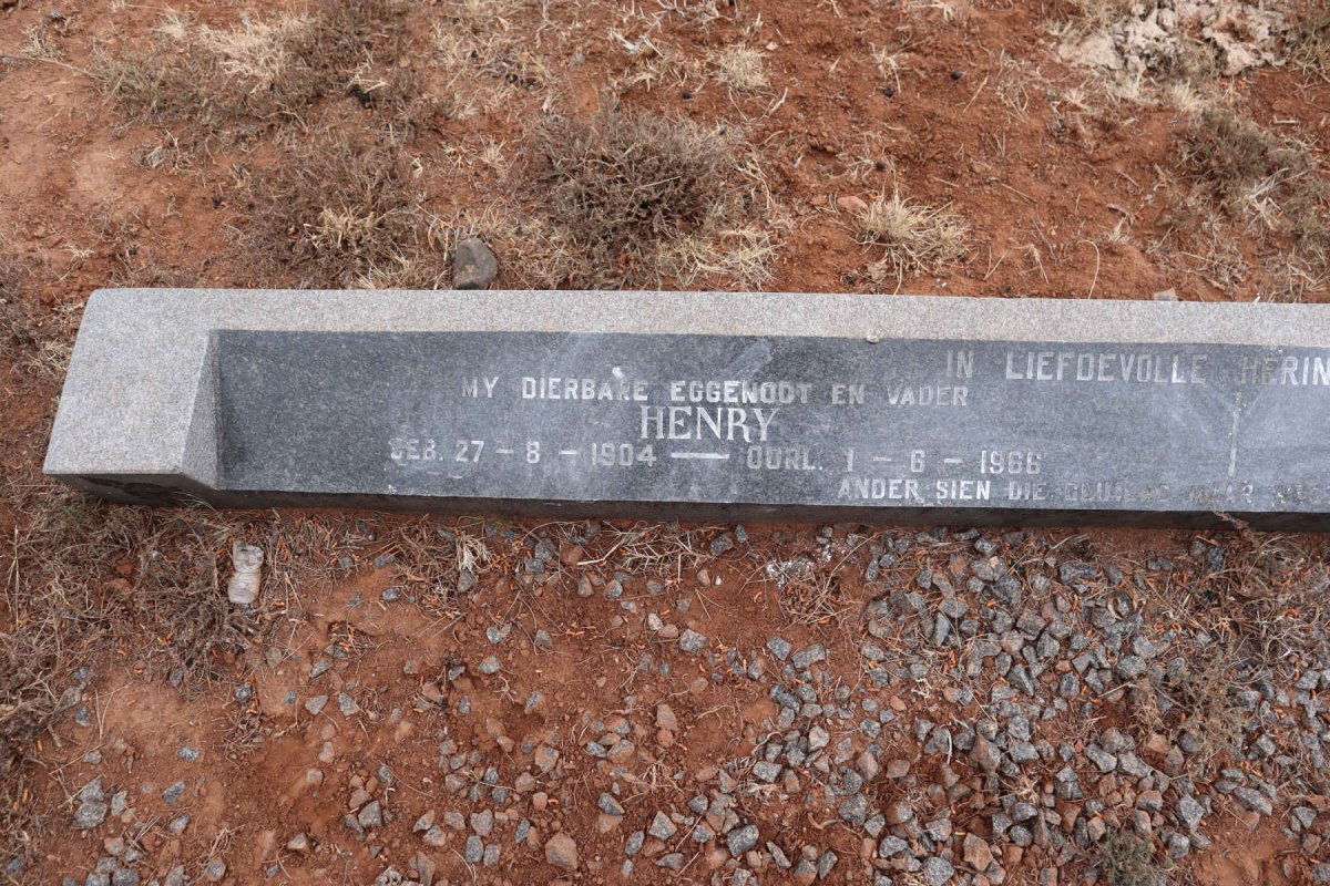 VENTER Henry 1904-1966 & Martha Louisa VAN HEERDEN 1902-1970 _1