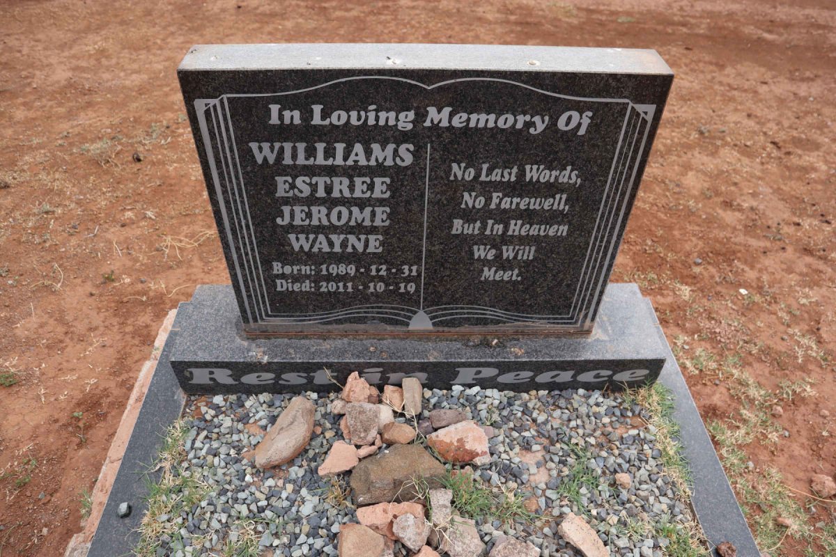 WILLIAMS Wayne Jerome 1989-2011