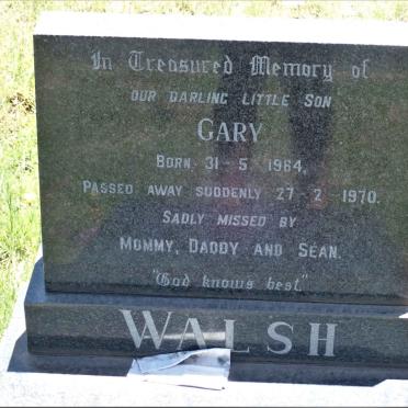 WALSH Gary 1964-1970