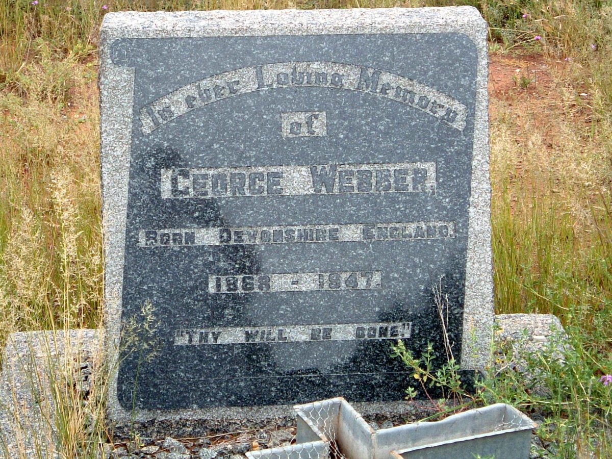 WEBBER George 1868-1947