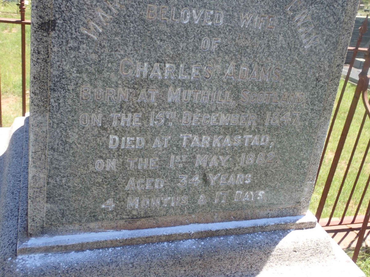 ADAMS Mar? 1847-1882