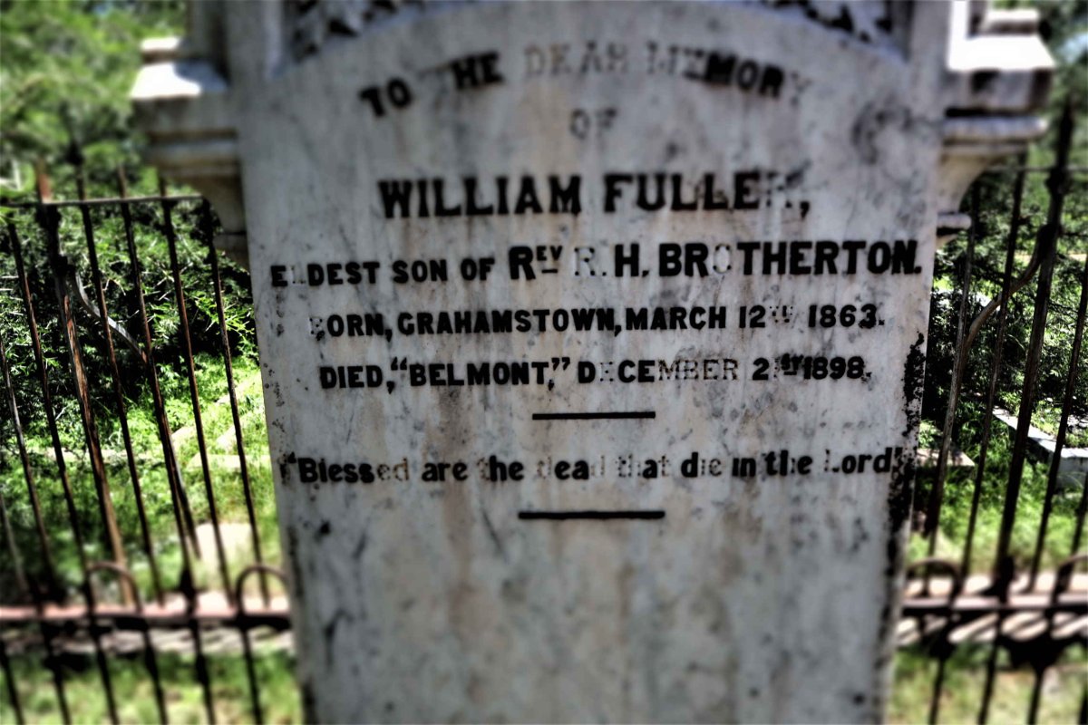 BROTHERTON William Fuller 1863-1898
