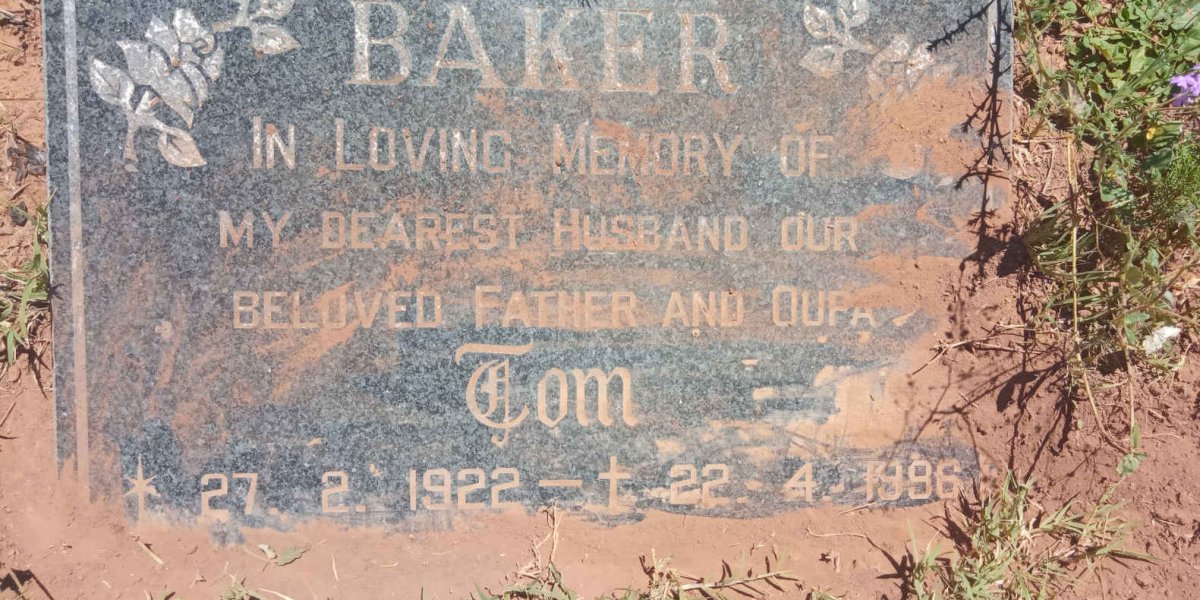 BAKER Tom 1922-1996