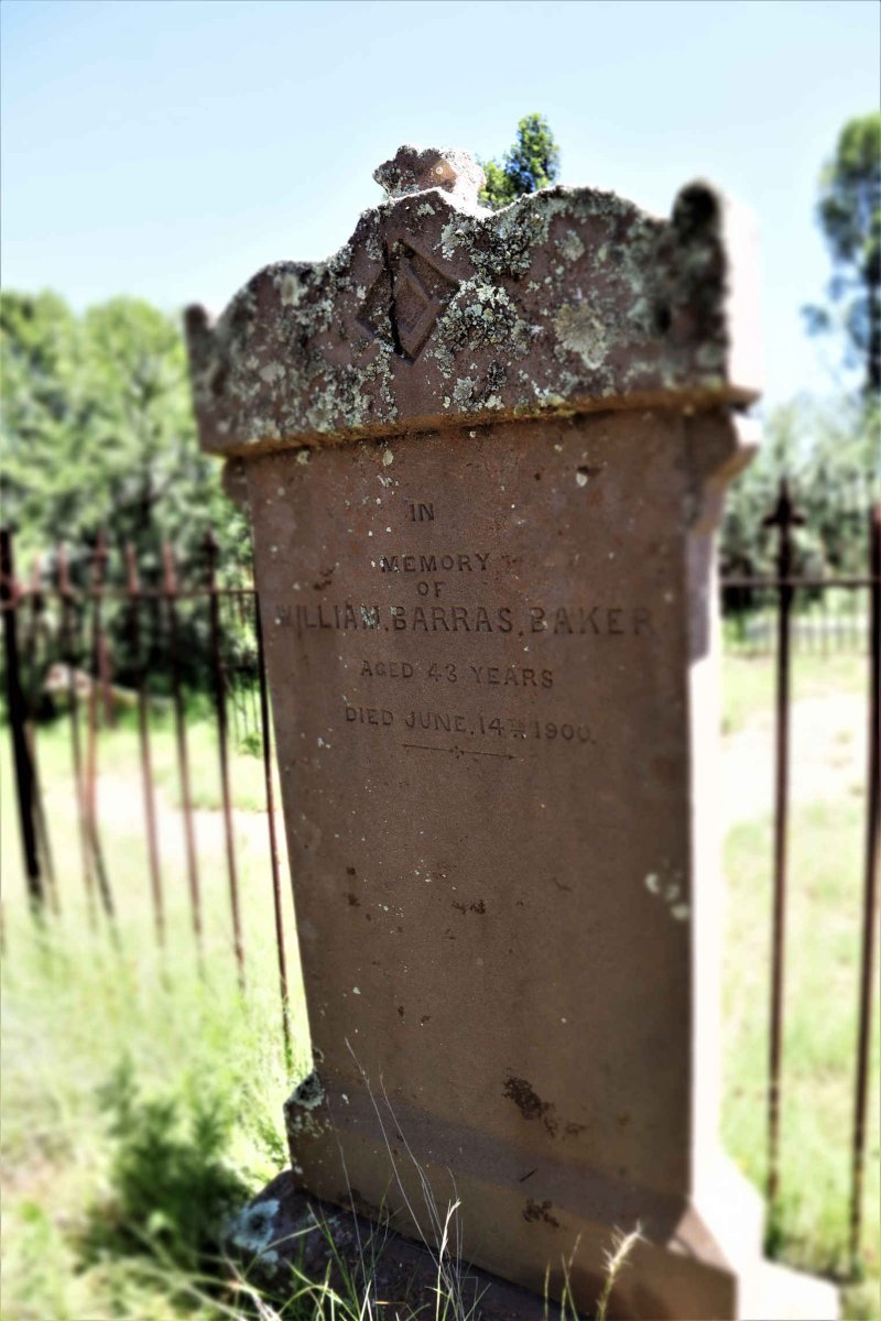 BAKER William Barras -1900