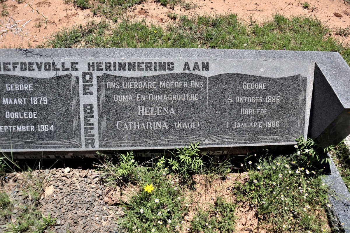 BEER Willem Jacobus V.H., de 1879-1964 &amp; Helena Catharina 1885-1986
