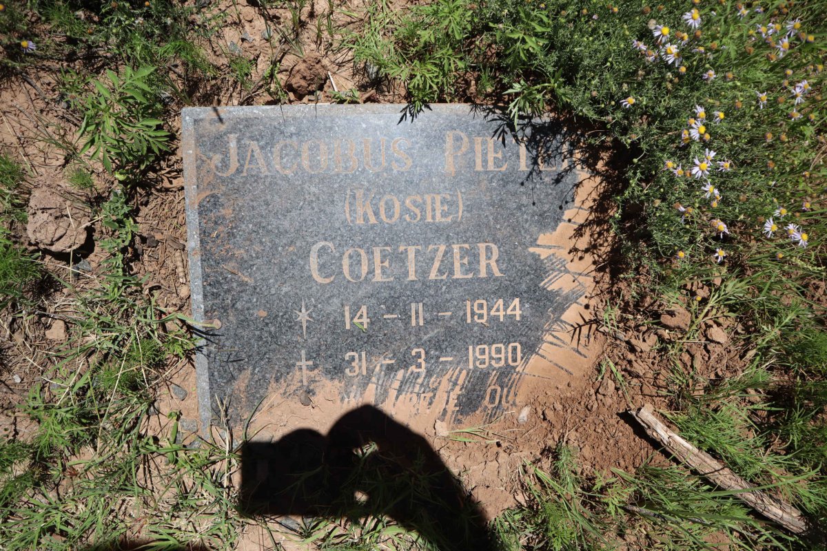 COETZER Jacobus Pieter 1944-1990
