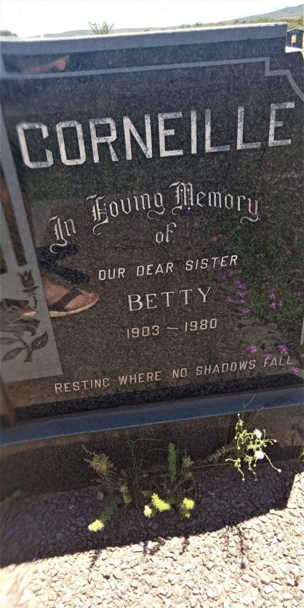CORNEILLE Betty 1903-1980