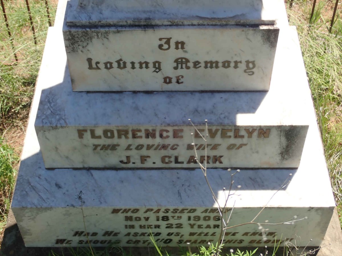 CLARK Florence Evelyn -1906