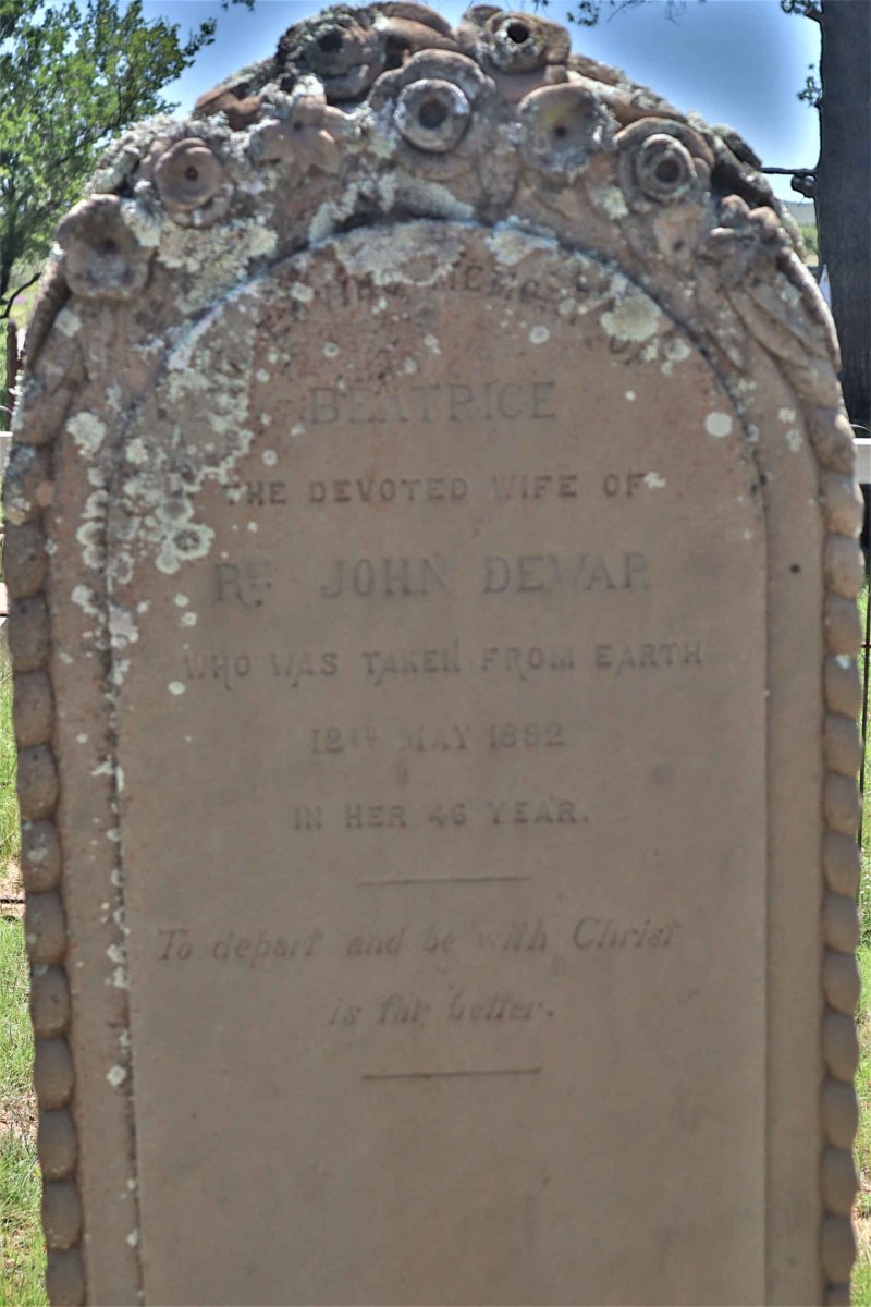DEWAR John -1915 &amp; Beatrice -1892
