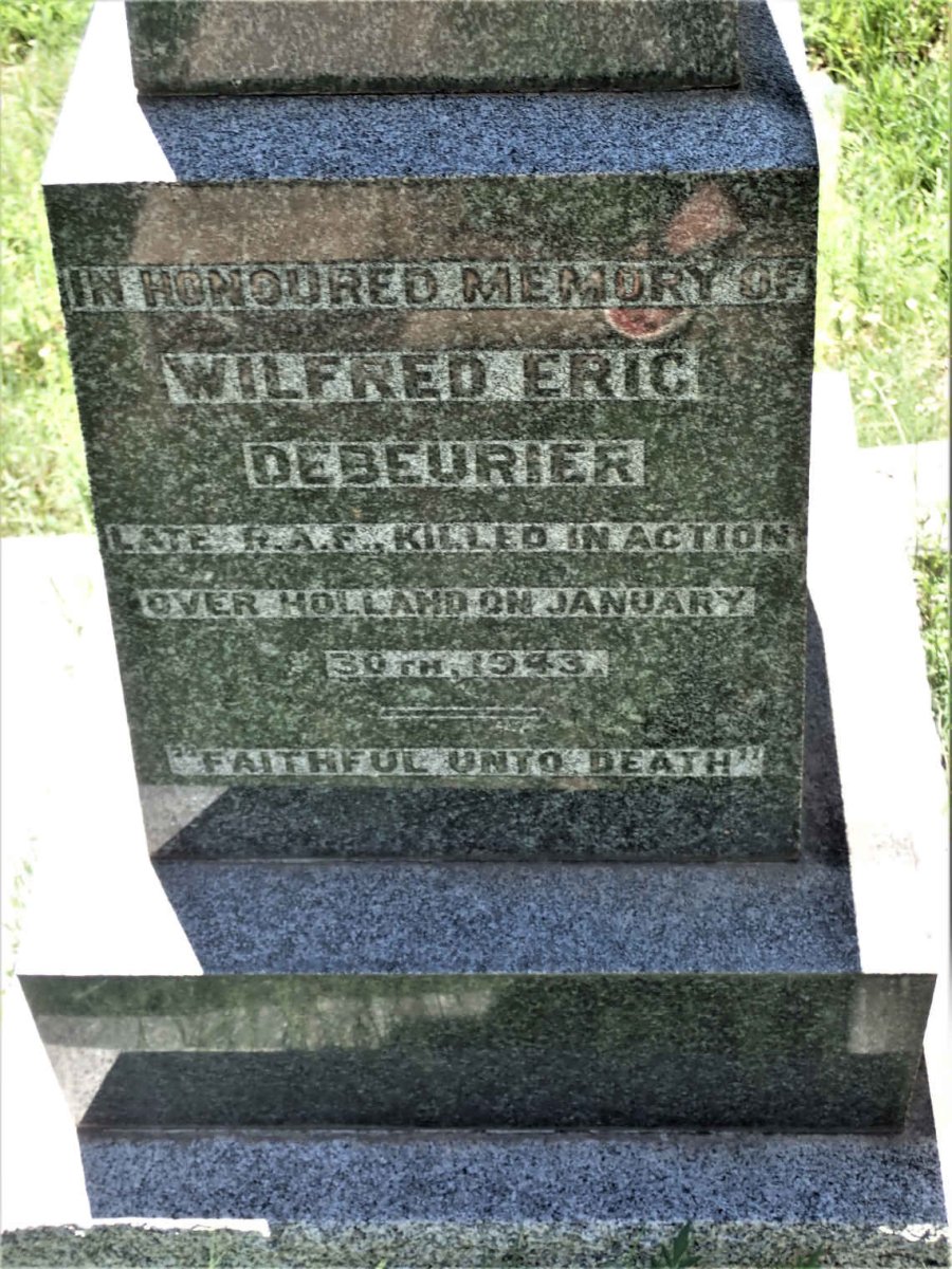 DEBEURIER Wilfred Eric -1943