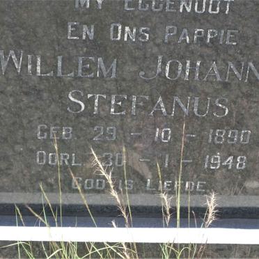 DYK Willem Johannes Stefanus, van 1890-1948 &amp; Johanna Jacoba BOTHA 1894-1978