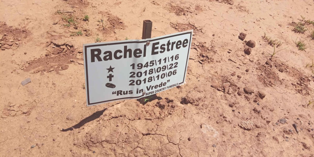 ESTREE Rachel 1945-2018