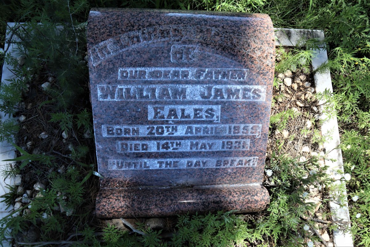 EALES William James 1859-1931 &amp; ?eth Charolette -1897