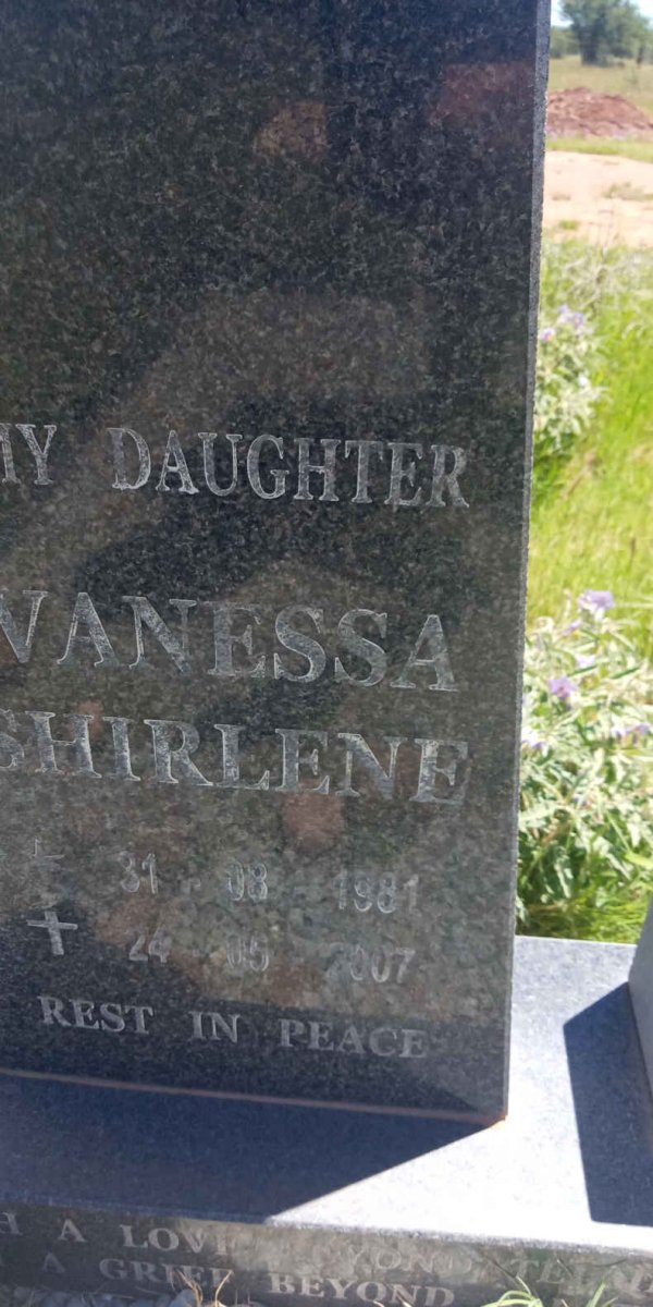 ESTREE Vanessa Shirlene 1981-2007