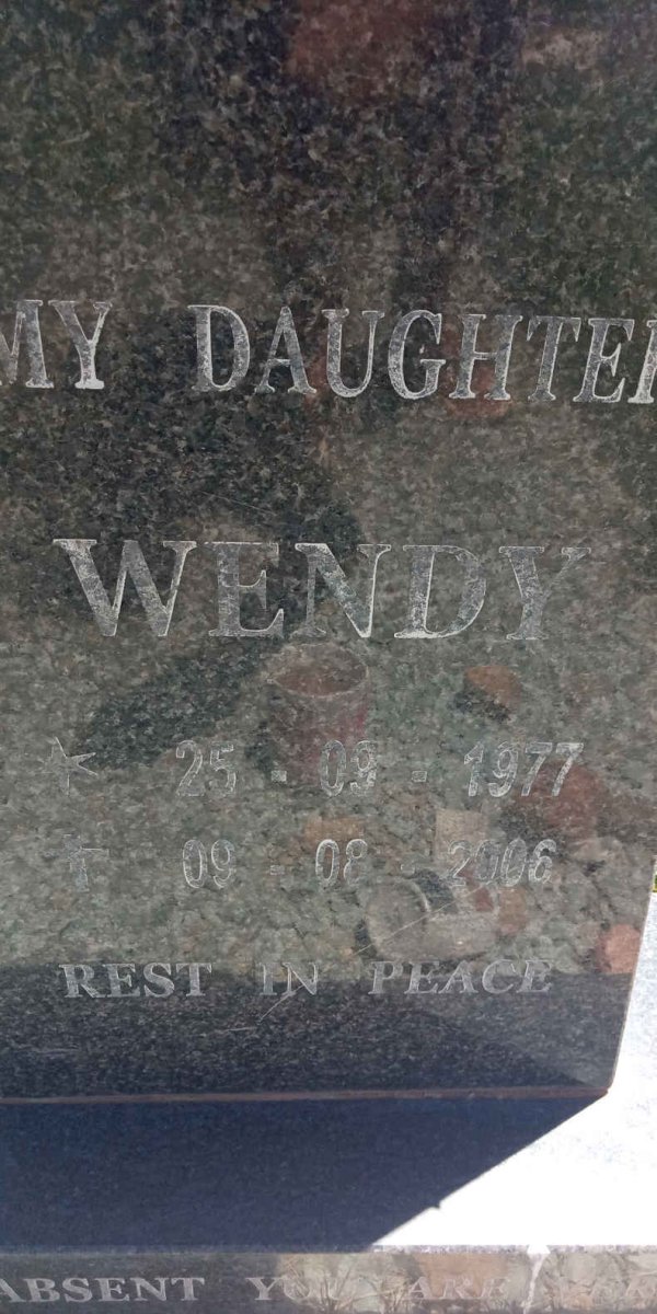 ESTREE Wendy 1977-2006