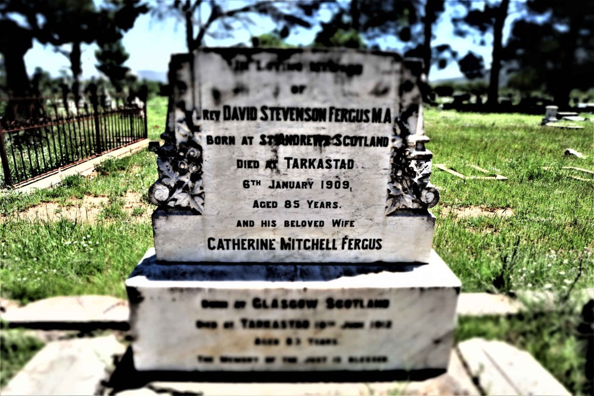 FERGUS David Stevenson -1909 &amp; Catherine Mitchell