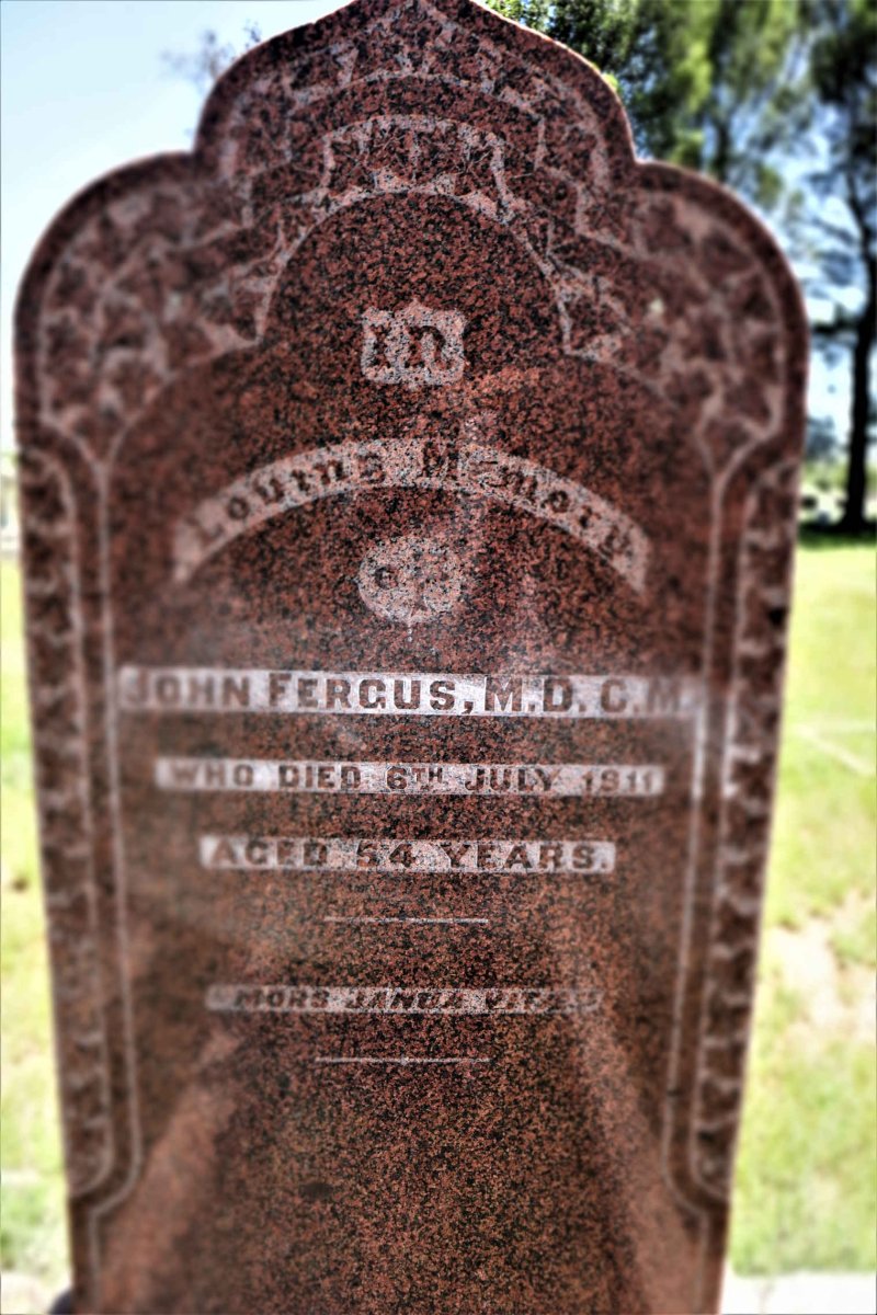 FERGUS John -1911