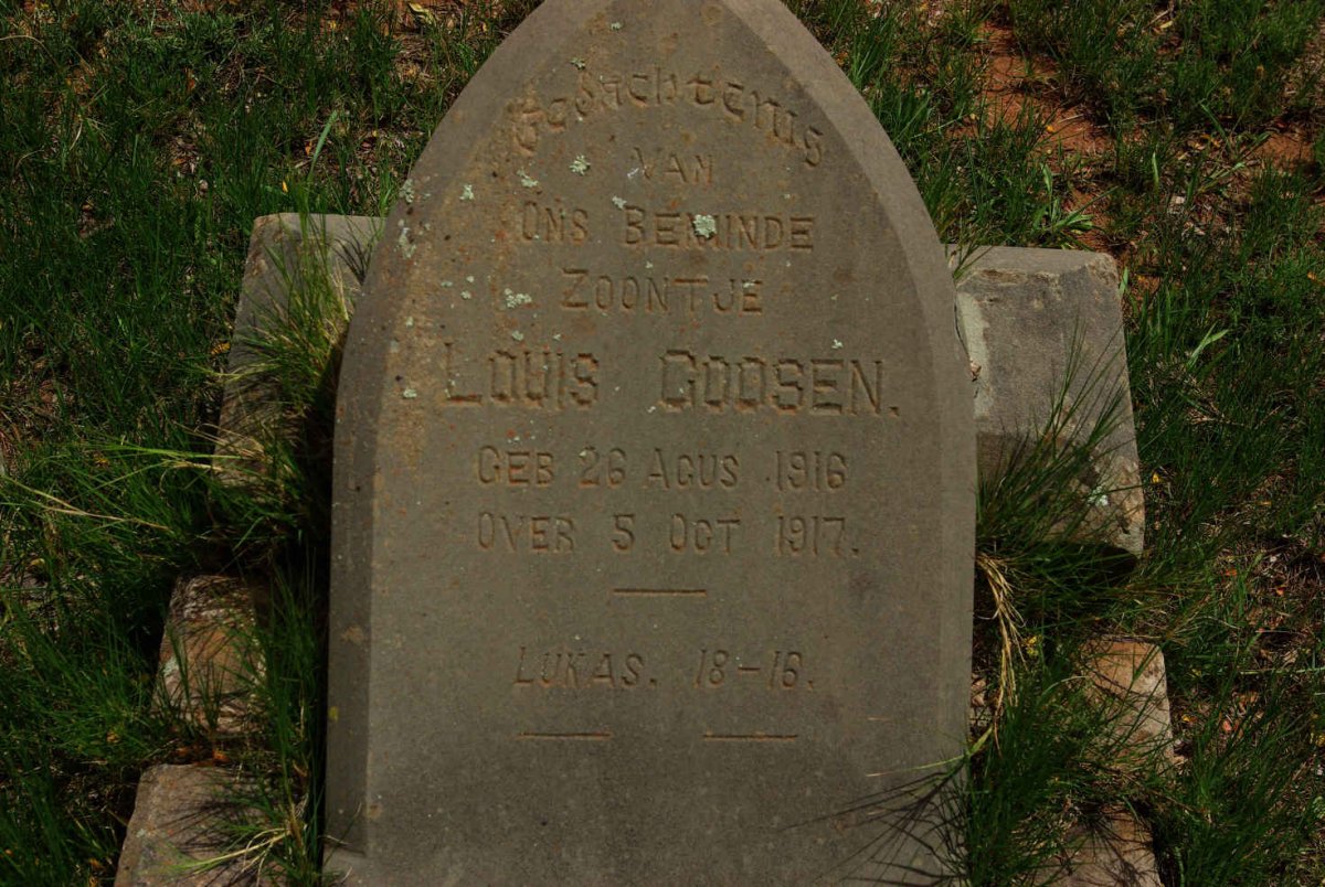 GOOSEN Louis 1916-1917