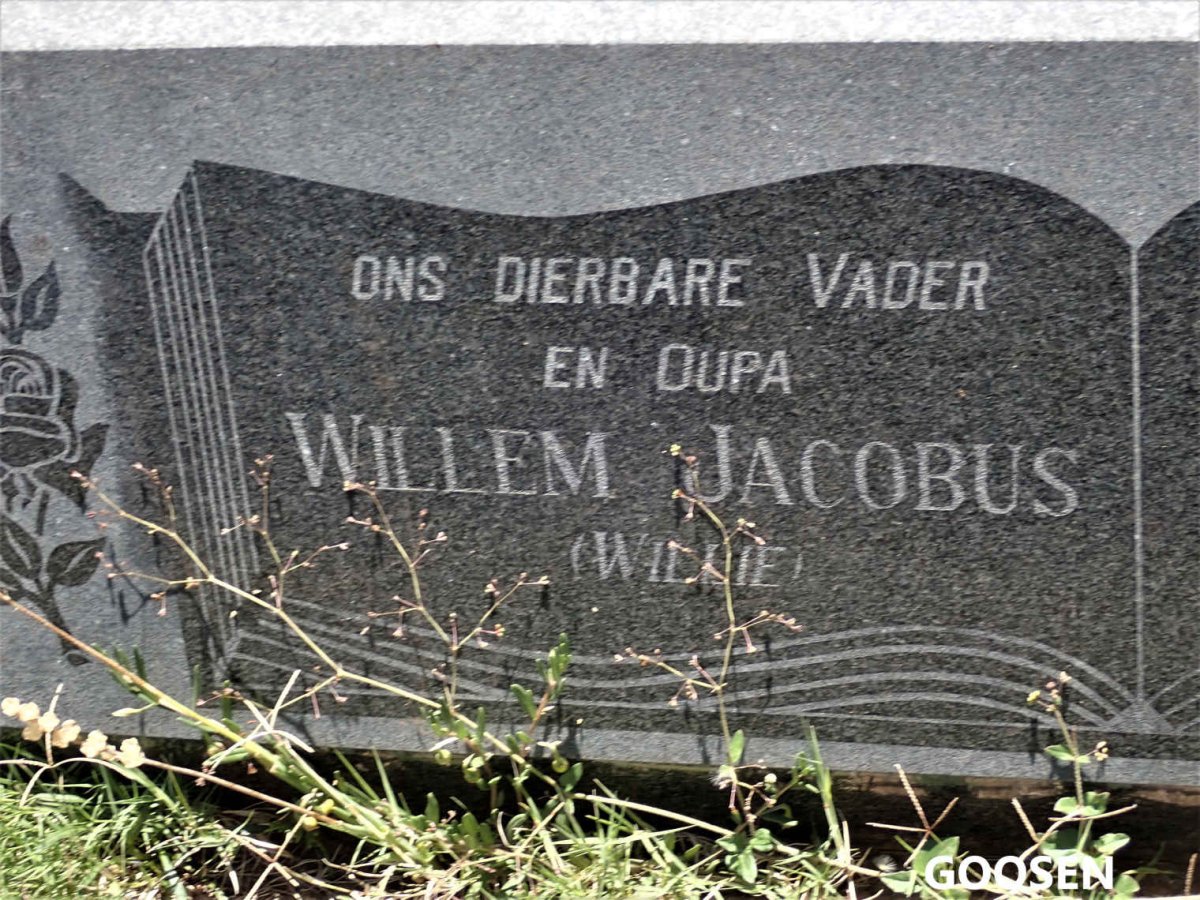 GOOSEN Willem Jacobus 1909-1987