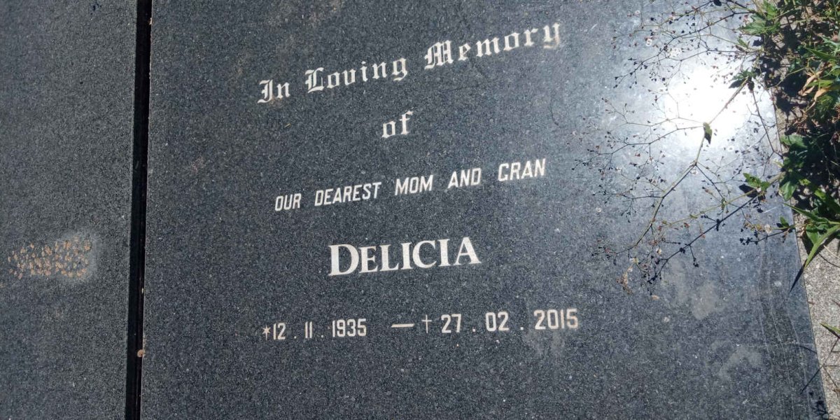 GOOSEN James 1929-1984 &amp; Delicia 1935-2015