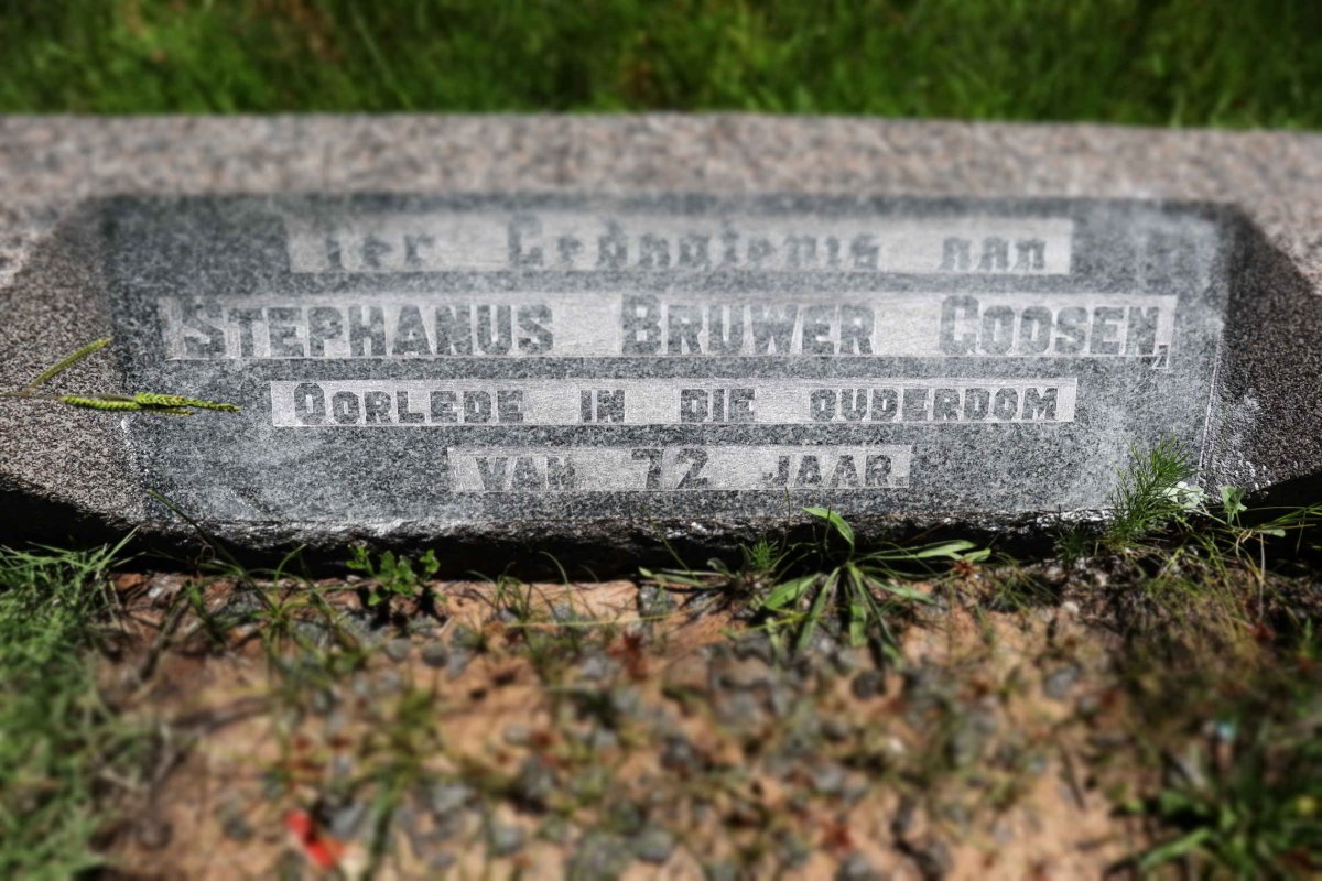 GOOSEN Stephanus Bruwer