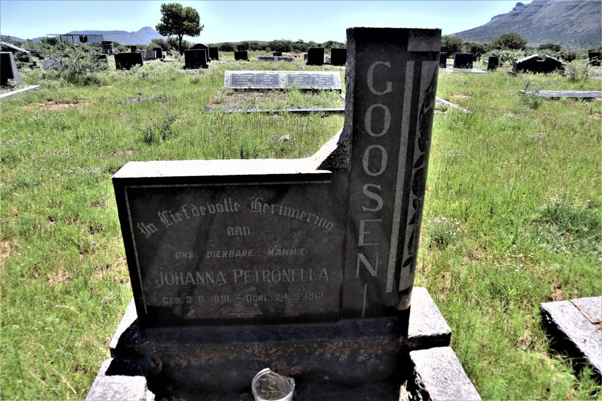GOOSEN Johanna Petronella 1891-1961