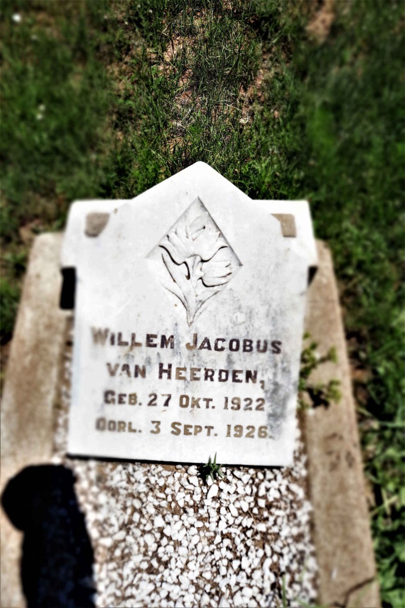HEERDEN Willem Jacobus, van 1922-1926