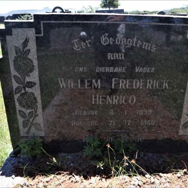 HENRICO Willem Frederick 1899-1960