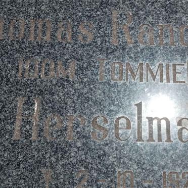 HERSELMAN Thomas Randall 1922-1991
