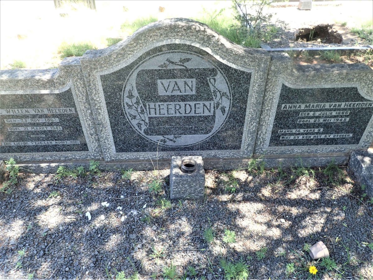 HEERDEN Paul Willem, van 1862-1941 &amp; Anna Maria 1866-1945