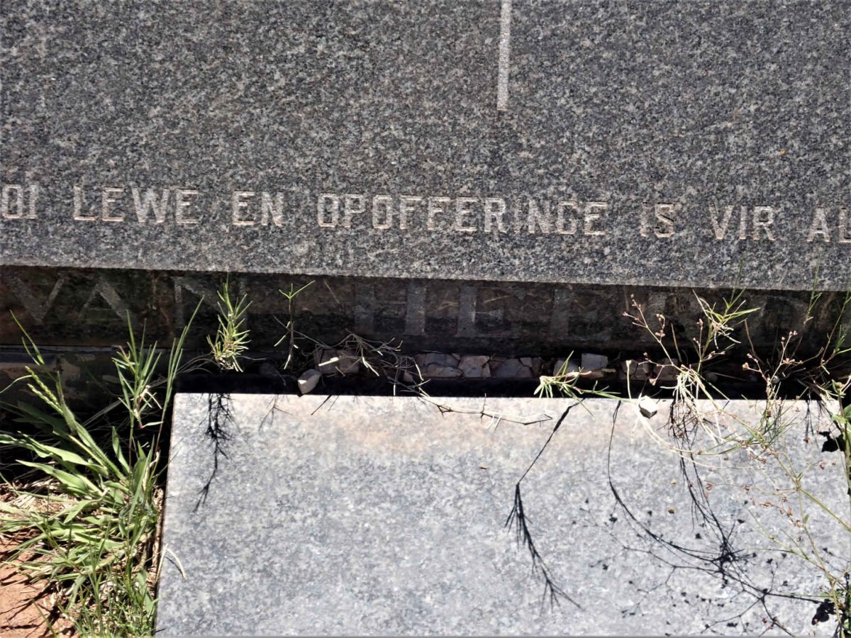 HEERDEN Barend Jacobus, van 1895-1970 &amp; Johanna Christina ALDRICH 1897-1982