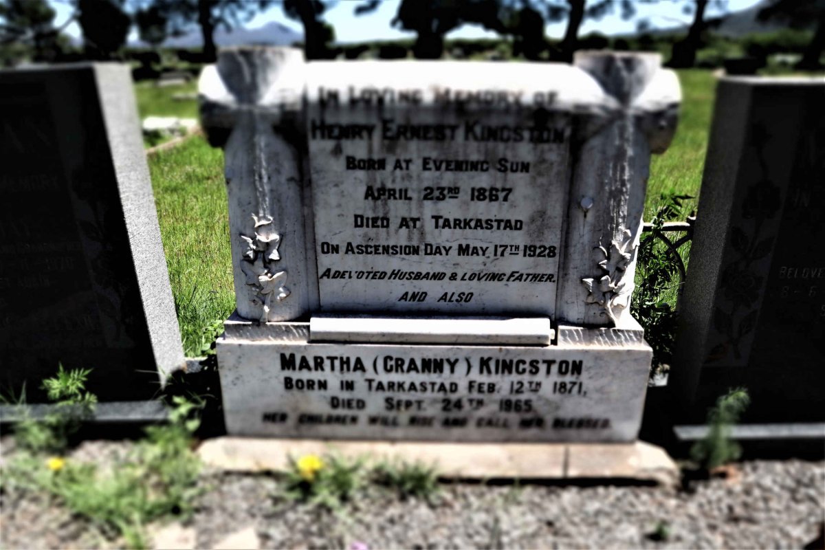 KINGSTON Henry Ernest 1867-1928 &amp; Martha 1871-1965