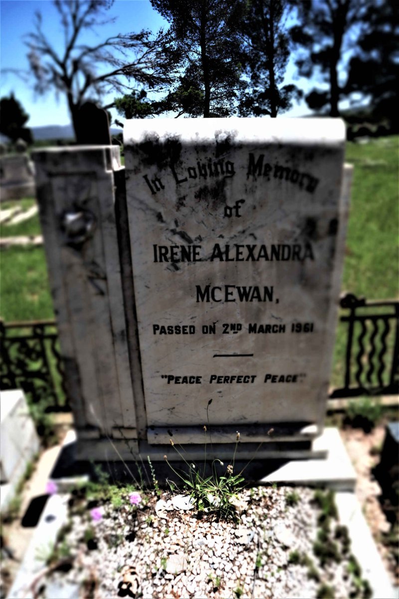 MCEWAN Irene Alexandra -1961