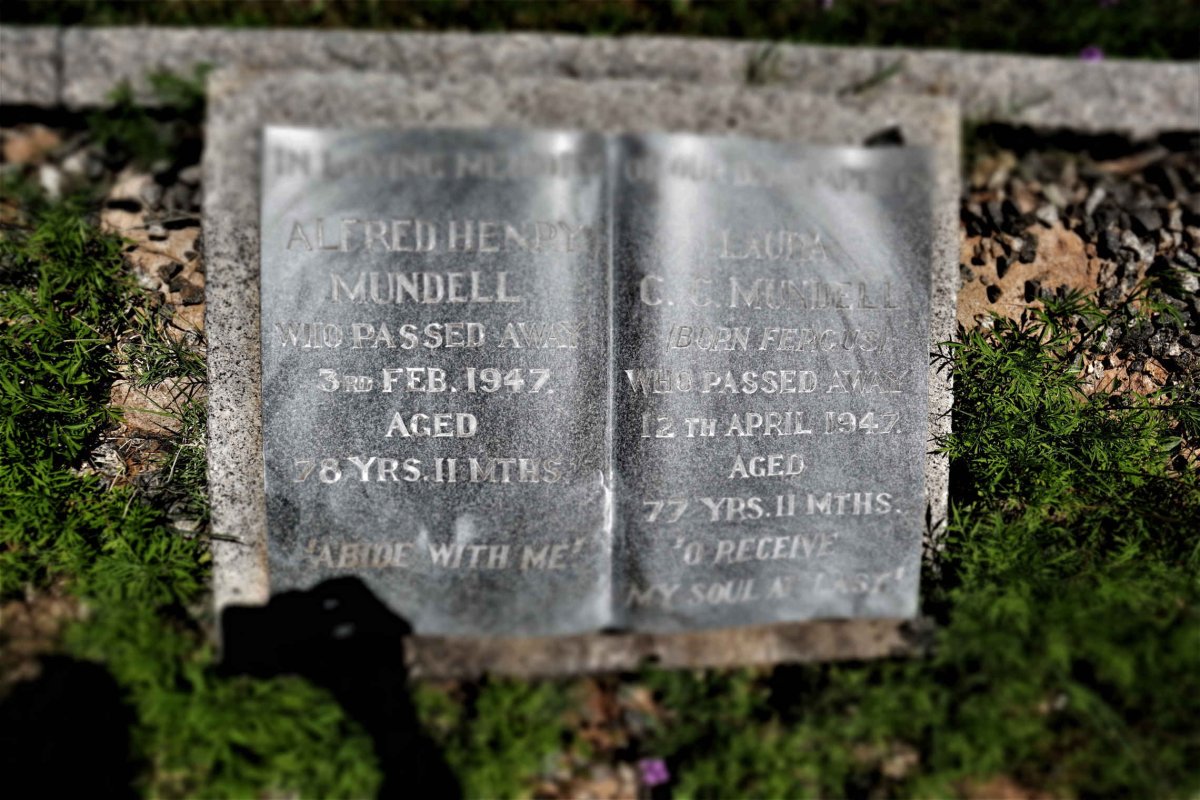 MUNDELL Alfred Henry -1947 &amp; C.G. FERGUS -1947