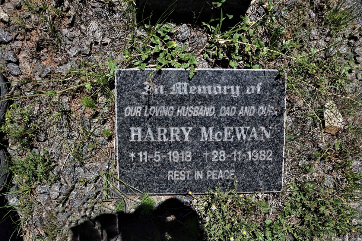 MCEWAN Harry 1918-1982
