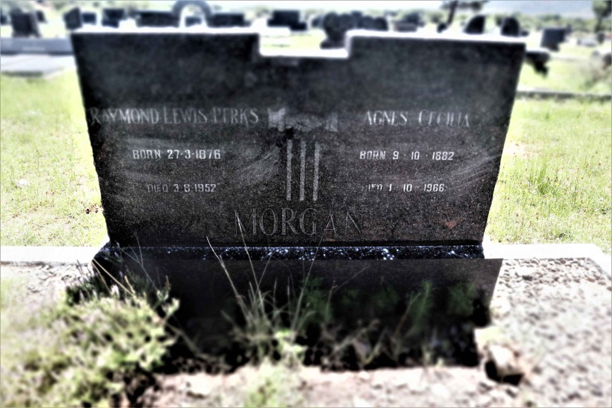 MORGAN Raymond Lewis Perks 1876-1952 &amp; Agnes Cecilia 1882-1966