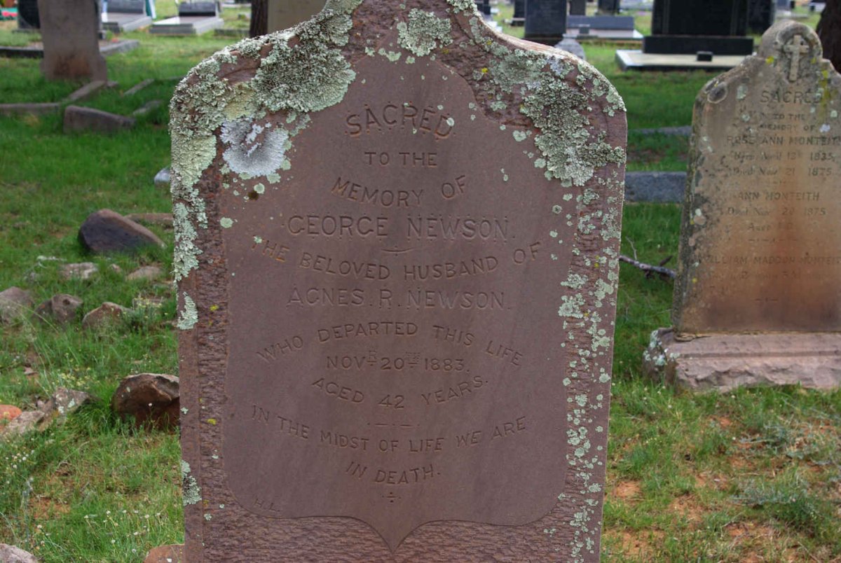 NEWSON George -1883