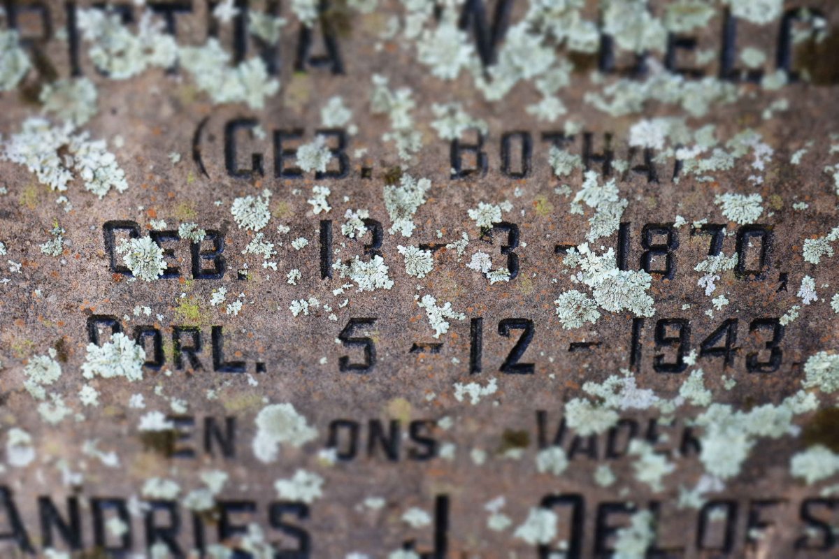 OELOFSE Andries J. 1887-1964 &amp;  Christina W. BOTHA 1870-1943
