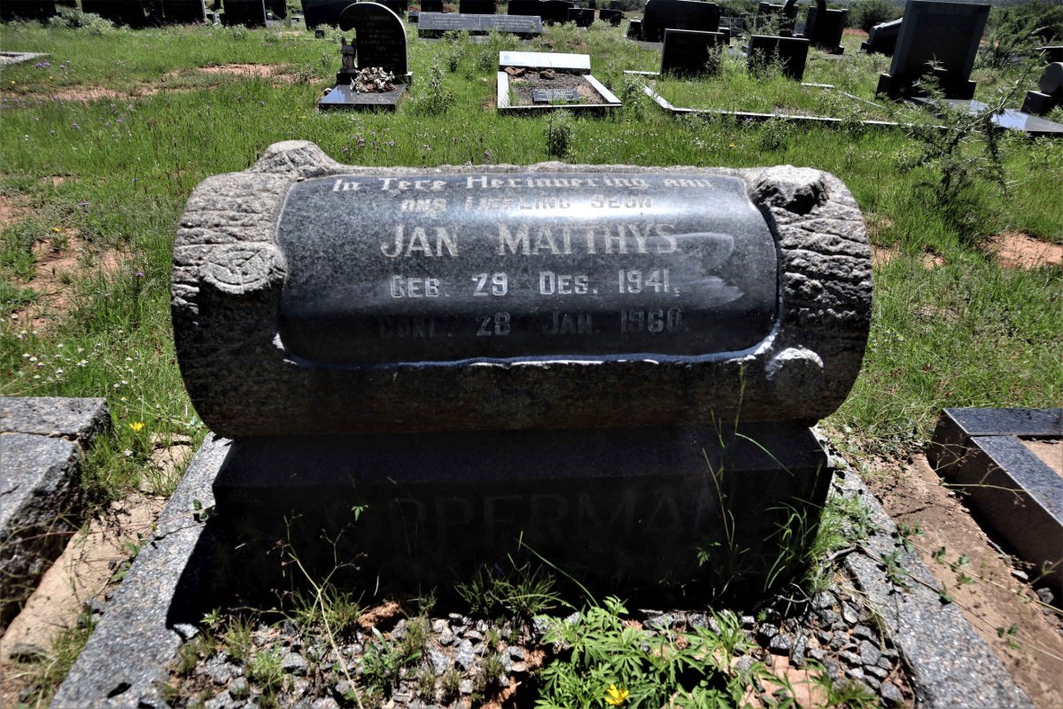 OPPERMAN Jan Matthys 1941-1960