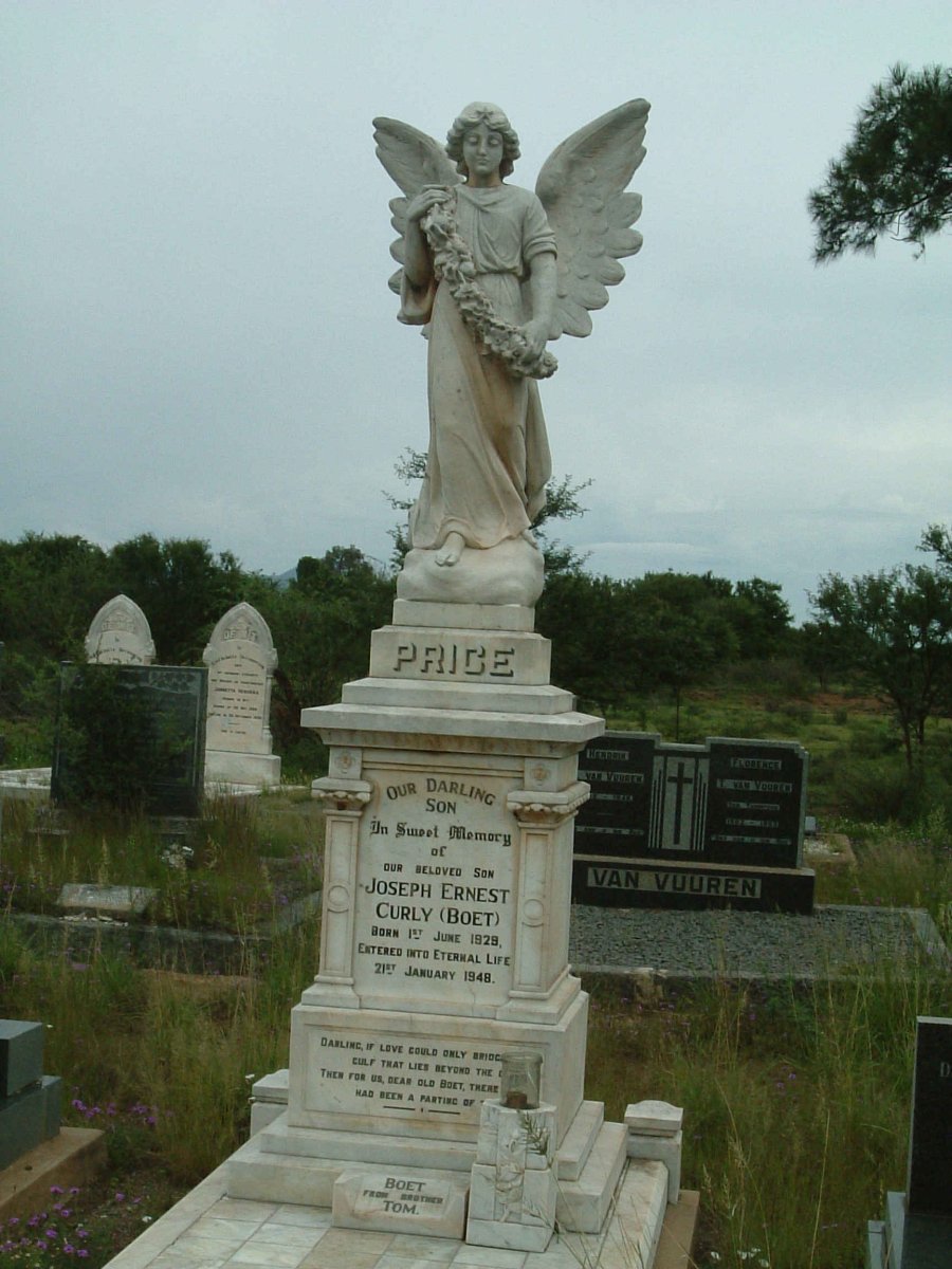 PRICE Joseph Ernest Curly 1929-1948