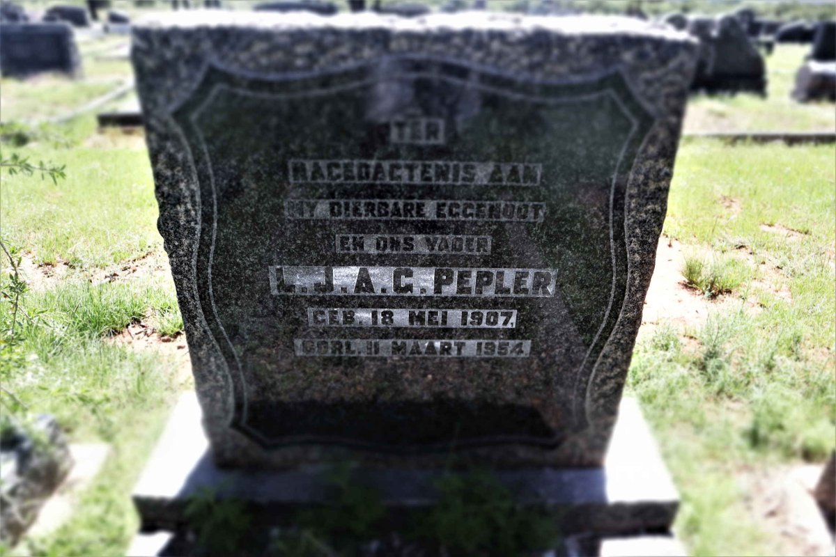 PEPLER L.J.A.G. 1907-1954